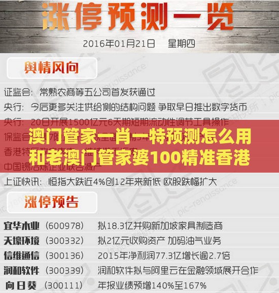 澳门管家一肖一特预测怎么用和老澳门管家婆100精准香港谜语今天的谜：45-34-10-41-03-35 T:22条理释义、专家解读解释与落实​,小心推广的骗局